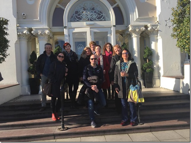 Tres profesores del centro viajaron hasta Dubl&iacute;n