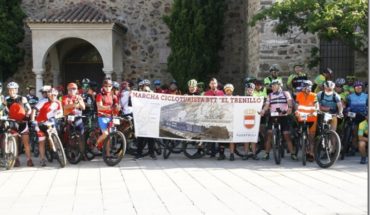 Punto de encuentro de la II Marcha Cicloturista BTT El Trenillo en Aldea del Rey