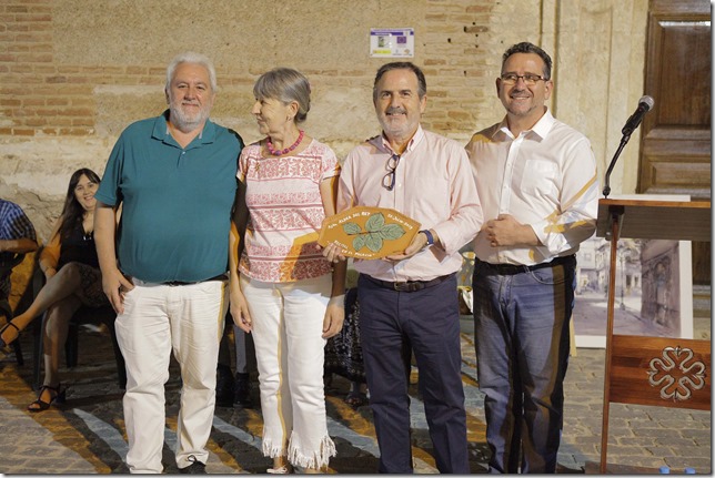 Julio Criado, Graci Arias, Jos&eacute; Luis Villanueva y Luis D&iacute;az-Cacho