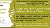 El Palacio de Clavería de Aldea del Rey acogerá el recital “Poesía en el Palacio” bajo el título de ‘Palabra de Poeta’ en la noche del lunes 22 de julio