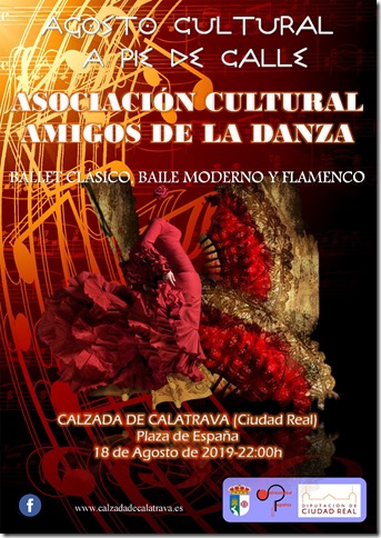 Cartel de la Asociación Cultural Amigos de la Danza