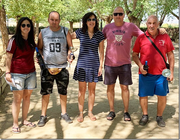 La alcaldesa, Gema García Ríos, participó en la entrega de premios del campeonato de petanca