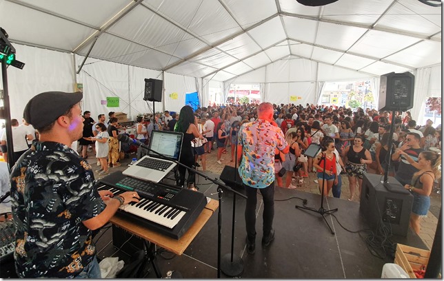 Un momento durante la celebración del Baile del vermut