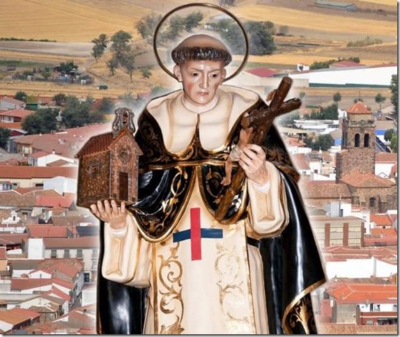 Imagen de San Juan Bautista de la Concepción con Almodóvar del Campo de fondo