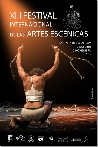 Cartel del Festival de las Artes Esc&eacute;nicas de Calzada de Calatrava