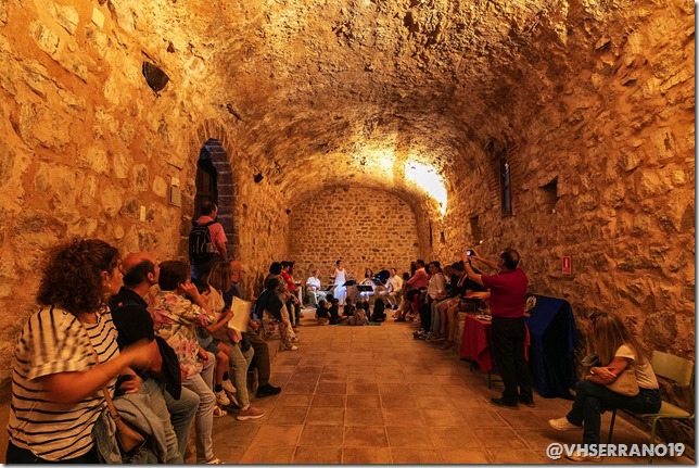El grupo de m&uacute;sica medieval y canto Il Parnasso Musicale, actuaron en el horno del Castillo de Calatrava La Nueva