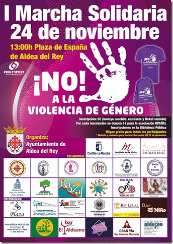 Cartel I Marcha Solidaria