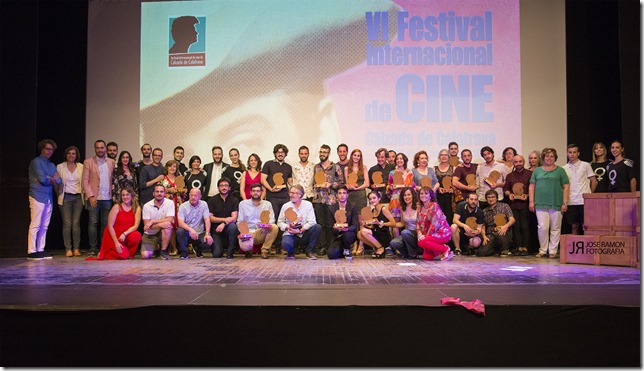 Imagen de archivo de la clausura del VI Festival Internacional de Cine de Calzada de Calatrava