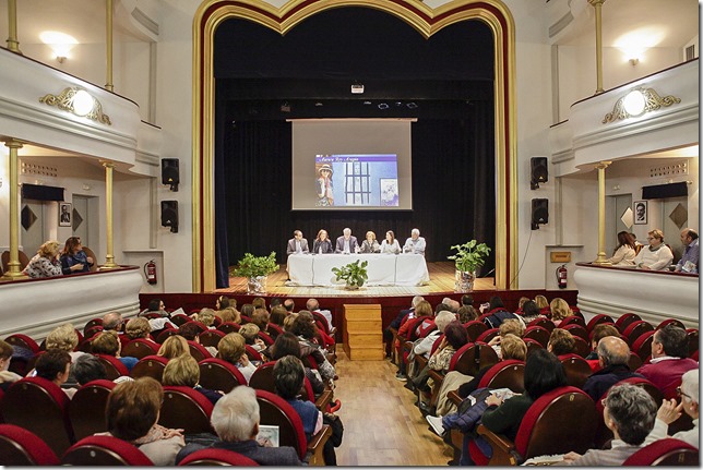Panorámica del Teatro almodovareño el pasado viernes