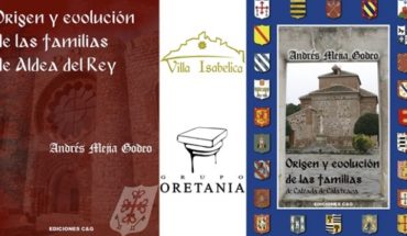 El complejo Hostelero Villa Isabelica de Aldea del Rey acogerá la presentación de los libros de Andrés Mejia Godeo, sobre los apellidos de Aldea del Rey y de Calzada de Calatrava