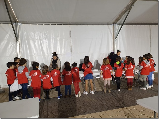 actividades infantiles en la carpa