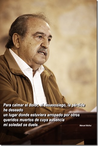 El poeta Manuel Mu&ntilde;oz Moreno