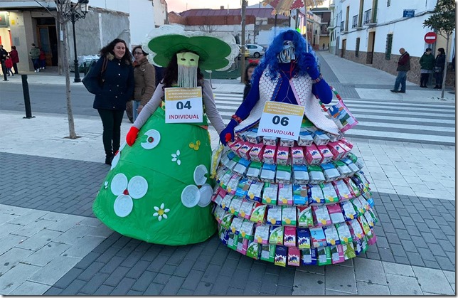 Mascaras Callejeras participantes en el Concurso de Calzada de Calatrava