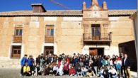 El Palacio de Clavería y el Sacro Convento y Castillo de Calatrava la Nueva en Aldea del Rey protagonistas de la visita de alumnos de intercambio franceses