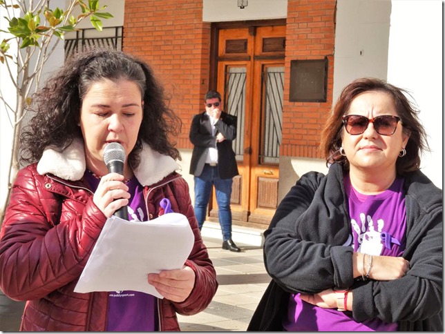 En la fotografía de archivo se puede ver a la concejala de Bienestar Social de Aldea del Rey, Araceli Valbuena