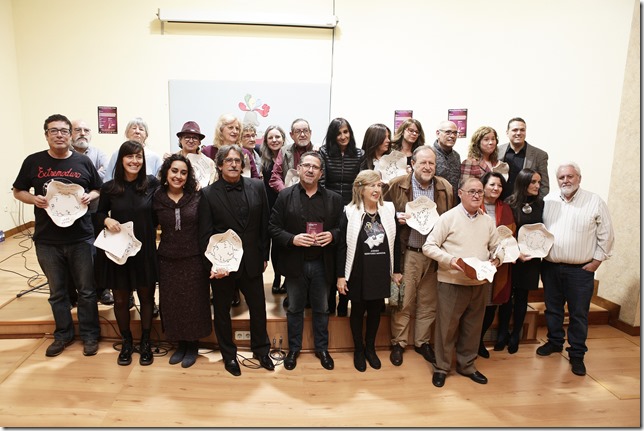 Imagen de archivo de los participantes en el XI Encuentro Oretania de Poetas celebrado en La Solana
