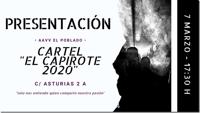 Invitacion Presentacion El Capirote 2020
