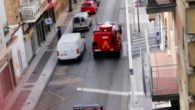 La UME se despliega por las calles de Puertollano con el mensaje claro de no salir de casa