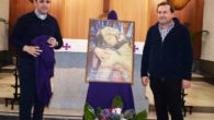 Una fotografía de García Manzanares del Cristo de la Piedad en el cartel oficial de la Semana Santa 2020 de Puertollano