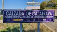 El Ayuntamiento de Calzada de Calatrava coloca “señales de tráfico” contra la violencia de género