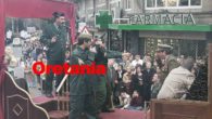 La Peña Mascarada de Corral de Calatrava conmemoró los primeros 25 años de democracia en los carnavales de 2003