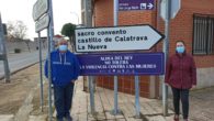El Ayuntamiento de Aldea del Rey coloca “señales de tráfico” contra la violencia de género