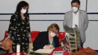 Carmen Teresa Olmedo conoció las peculiaridades de la Semana Santa calzadeña