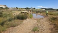 El Club Cicloturista Caminos y Cañadas inicia los trabajos para abrir la Vía Verde Minas de San Quintín