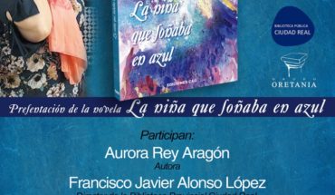 Aurora Rey mantendrá un encuentro con sus lectores en la Biblioteca Pública de Ciudad Real y en Almodóvar del Campo será nombrada Banco Literario 2022
