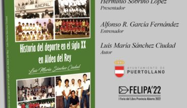 Luis María Sánchez Ciudad, dará a conocer la relación deportiva con Puertollano en su libro “Historia del deporte en Aldea del Rey, en el siglo XX”