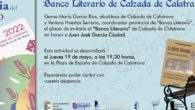 Juan José García Ciudad protagonista del primer día de la Feria del Libro de Calzada de Calatrava