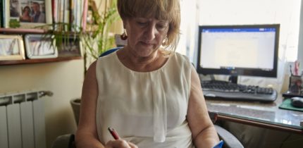 Isabel Villalta: “Se mantienen en mí el buen aprendizaje familiar, social y humano y la defensa de lo eternamente valioso”.