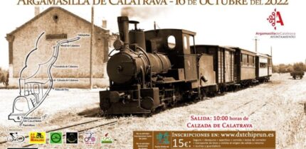 El día 9 de octubre finaliza el plazo de inscripción para la ‘III Marcha Cicloturista BTT El Trenillo’, con salida en Calzada de Calatrava y meta en Argamasilla de Calatrava