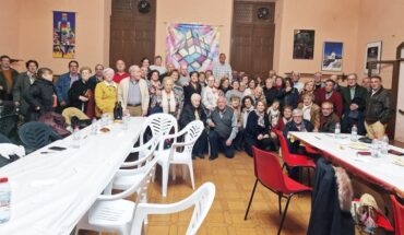 El Casino de Calzada de Calatrava acogió una nueva merienda de confraternidad de la ‘Asociación de Jubilados Salvador del Mundo’