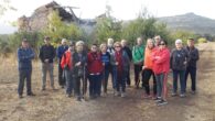 El Taller de Senderismo del Centro de Mayores de Argamasilla de Calatrava recorrió el trayecto del ‘Trenillo de la Calzá’ a su paso por el término municipal de Aldea del Rey