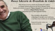 Miguel Muñoz Donoso, ‘Banco Literario 2023’ en Granátula de Calatrava