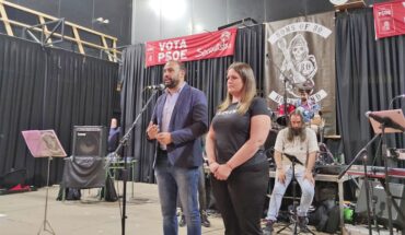 Con notable éxito el Partido Socialista de Argamasilla de Calatrava cambia el tradicional mitin por una fiesta fin de campaña