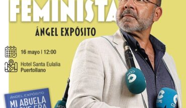 Ángel Expósito presenta su último libro en Puertollano: Mi abuela sí que era feminista