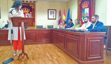 Gema María García Ríos vuelve a tomar el bastón de mando con la promesa de trabajo, dedicación y entrega a Calzada de Calatrava