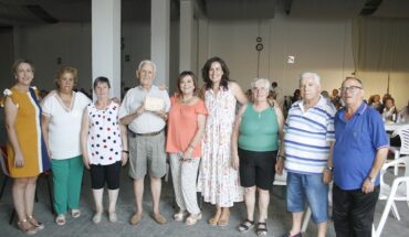 Merienda de hermandad de la Asociación de Mayores ‘Salvador del Mundo’ de Calzada de Calatrava