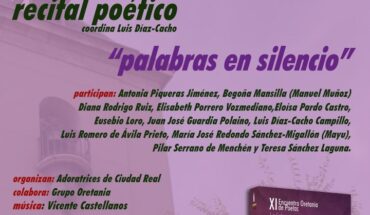 “Palabras en silencio” para la conmemoración del 85 aniversario de la Congregación de Religiosas Adoratrices en Ciudad Real