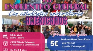 VII Encuentro Cultural con estudiantes universitarios americanos en Puertollano
