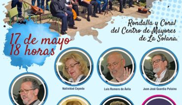 El primer recital poético musical ‘Palabras Mayores’ del Grupo Oretania se celebrará en el Centro de Mayores de La Solana