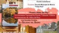 “El tiempo de la palabra” en ‘Poesía en Palacio’ durante la entrega del ‘Premio Aldea del Rey’ del VI Certamen Nacional de Poesía ‘Valentín Villalón’