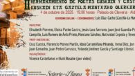 Los poetas Luis Díaz-Cacho y Juan Camacho, coordinadores del ‘II Hermanamiento de poetas de Euskadi y Castilla-La Mancha. Aldea del Rey 2025’